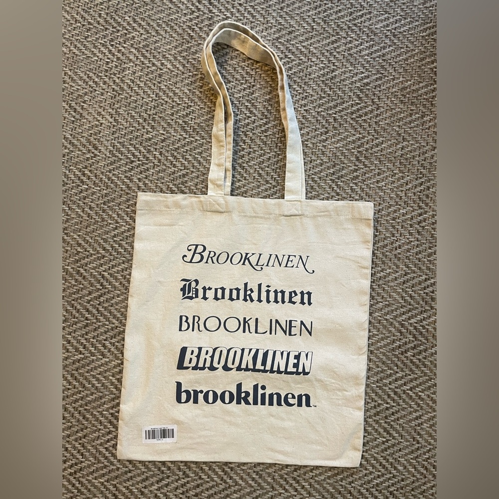 The Cotton Tan Tote Bag‎ By Brooklinen NWT